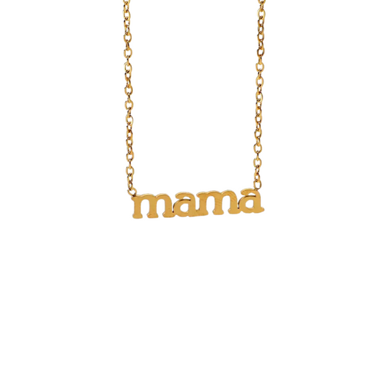 MAMA NECKLACE- LOWERCASE